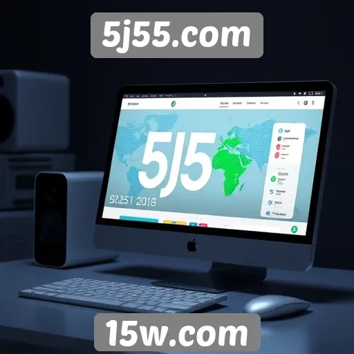 Desempenho do site 5j55.com em dispositivos móveis